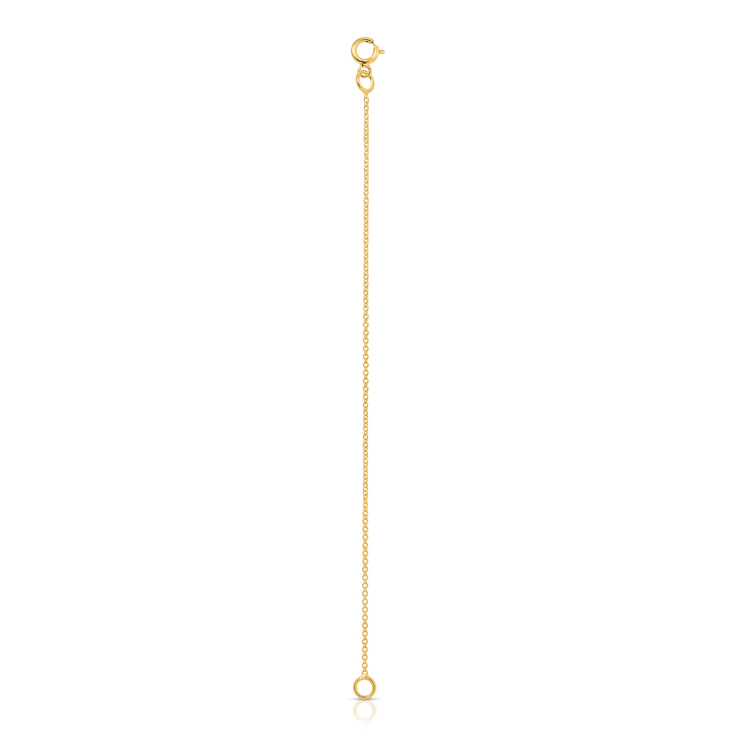 14k rose store gold chain extender